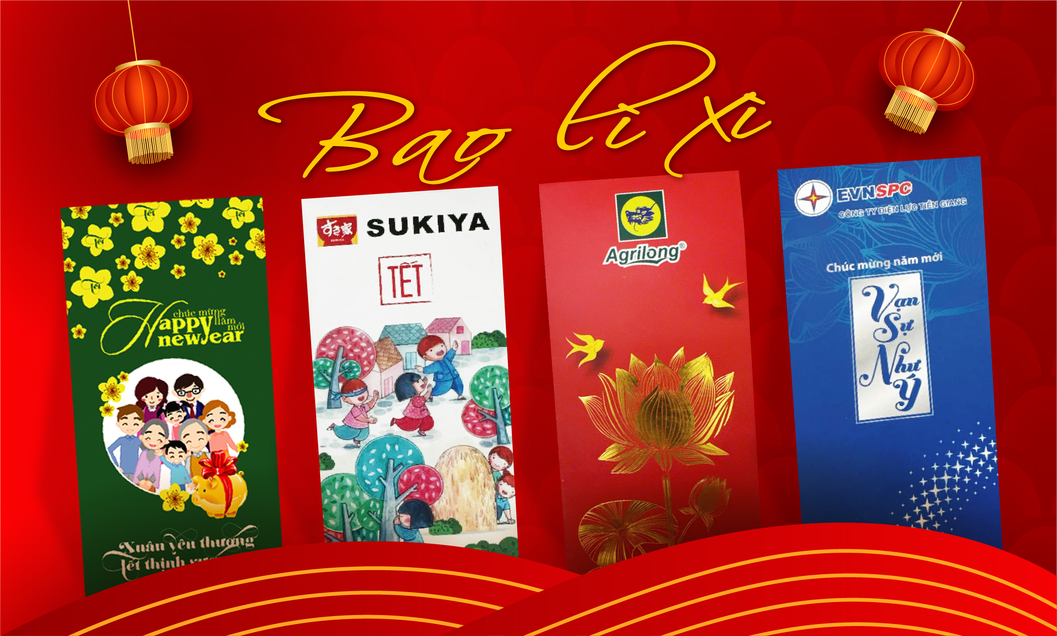 BAO LÌ XÌ - CÁC KÍCH THƯỚC THÔNG DỤNG MÀ BẠN NÊN BIẾT